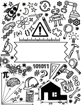 Steamstem coloring page for makerspace puter science steam project