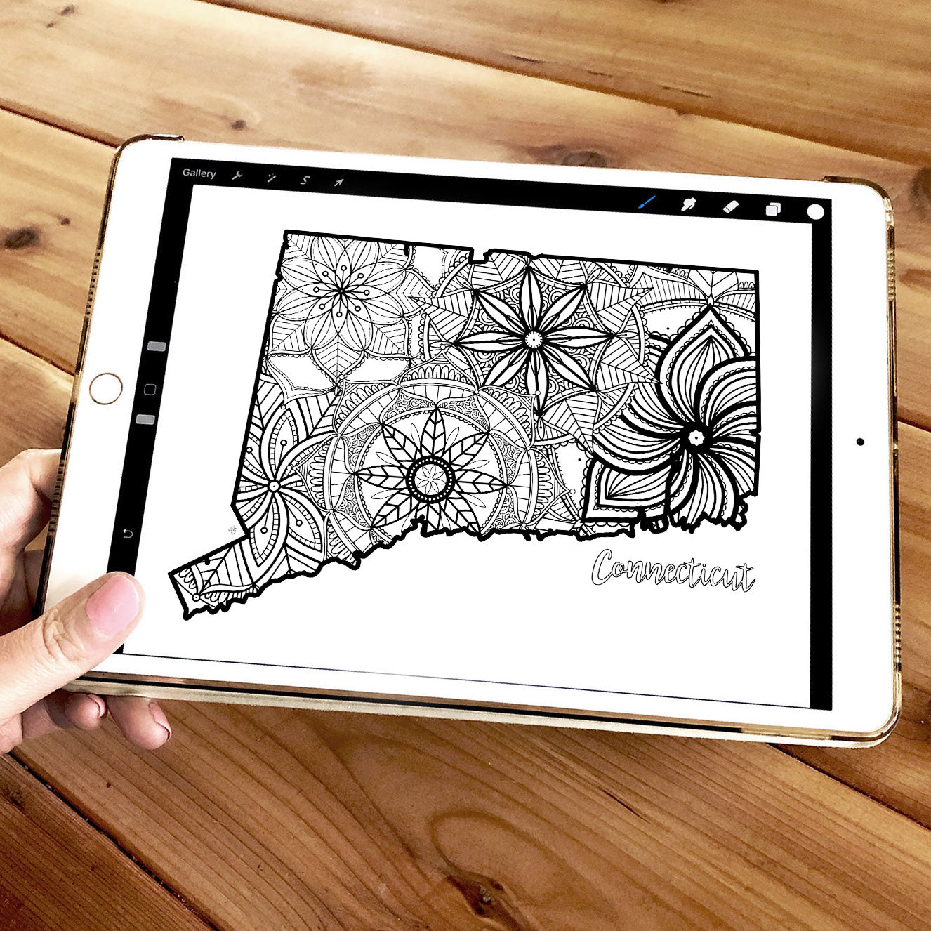 Coloring pages connecticut usa map â ta muchly