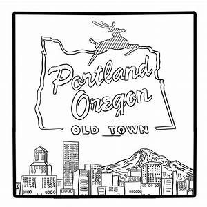 Oregon coloring sheets coloring book pages coloring books book pages