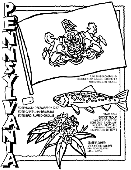 Pennsylvania on crayola flag coloring pages free coloring pages coloring pages