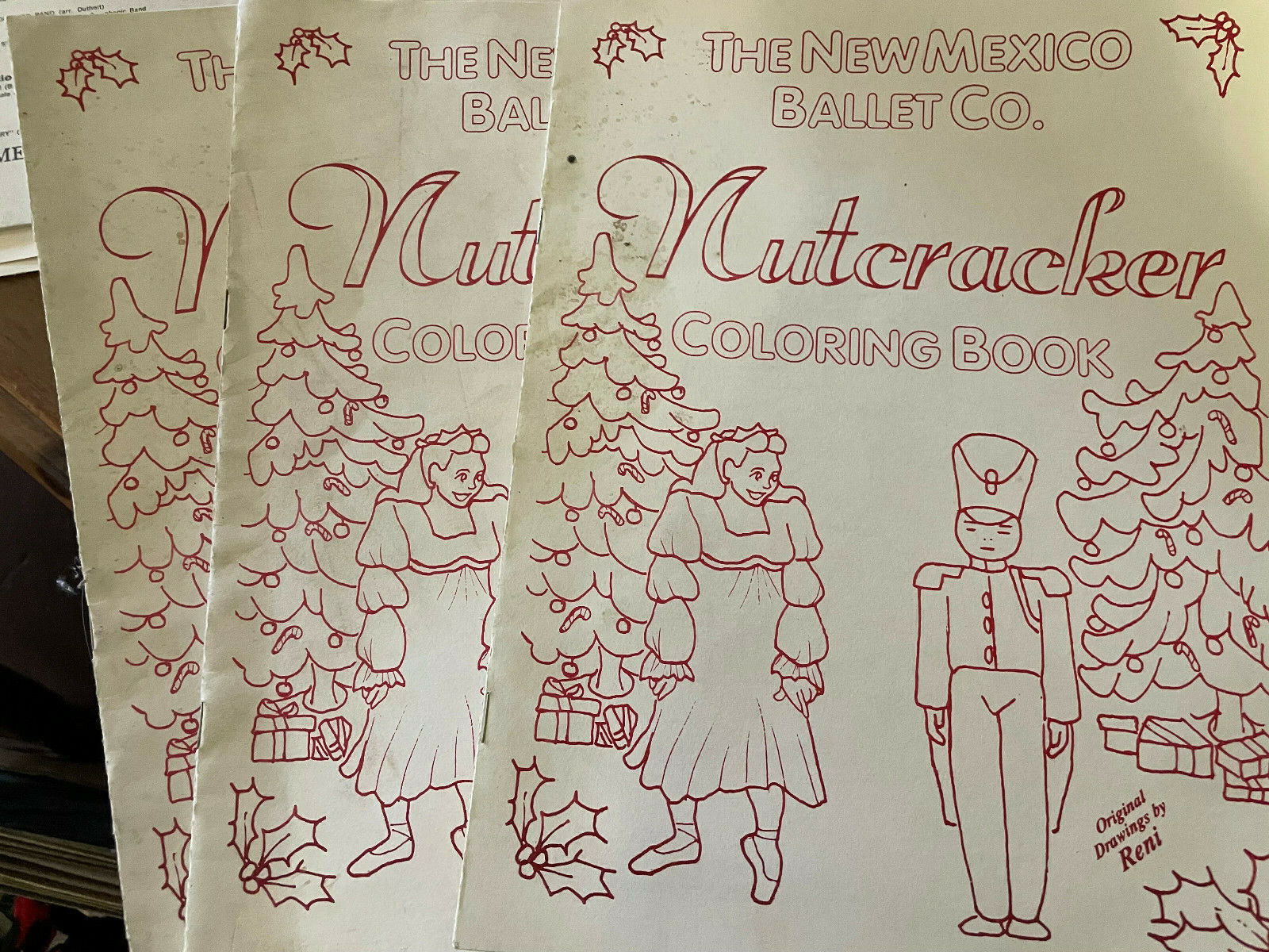 The new mexico ballet co nutcracker coloring book coloring books