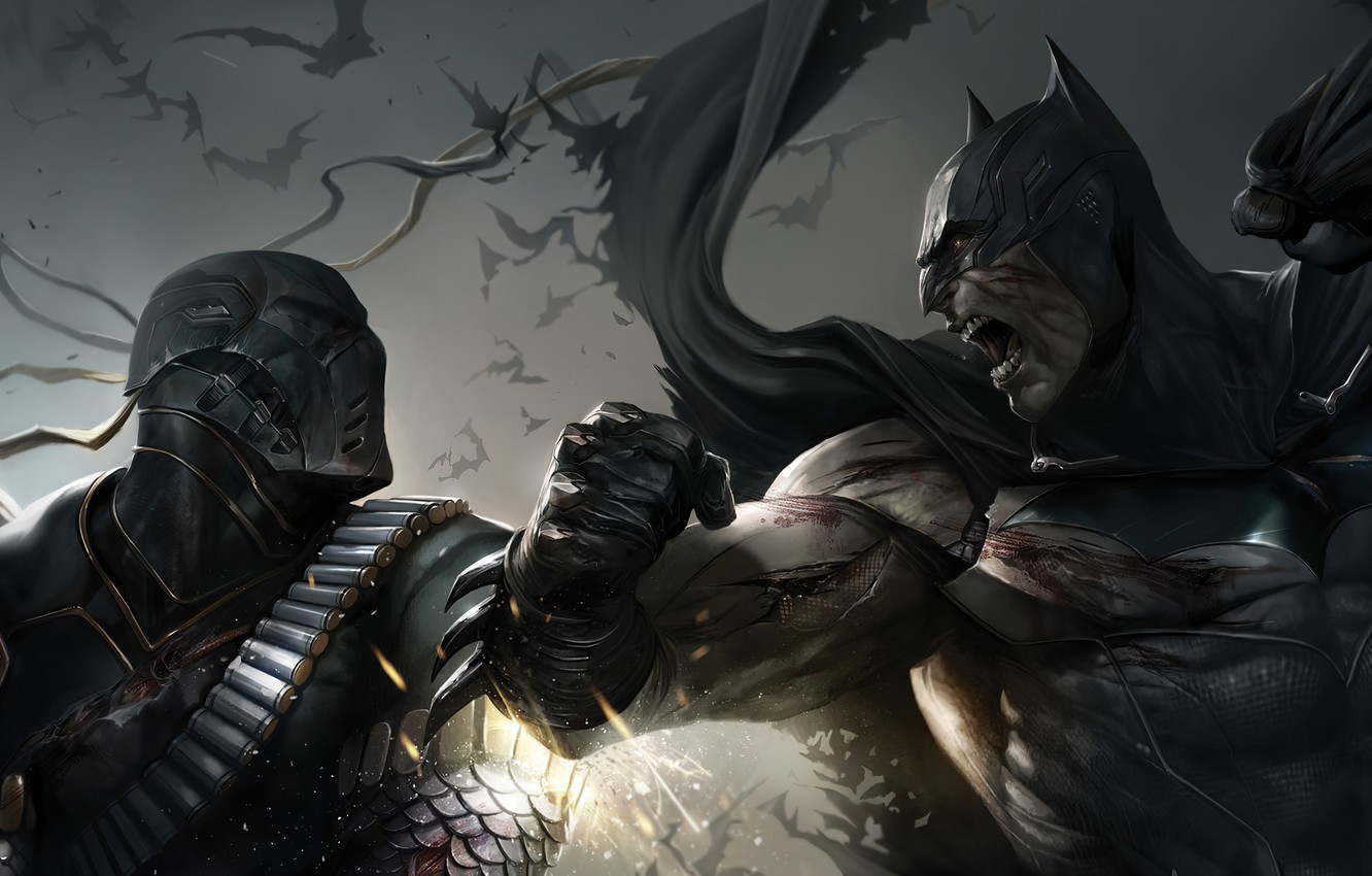 Wallpaper batman ics characters confrontation face to face images for desktop section ñððñðññððºð