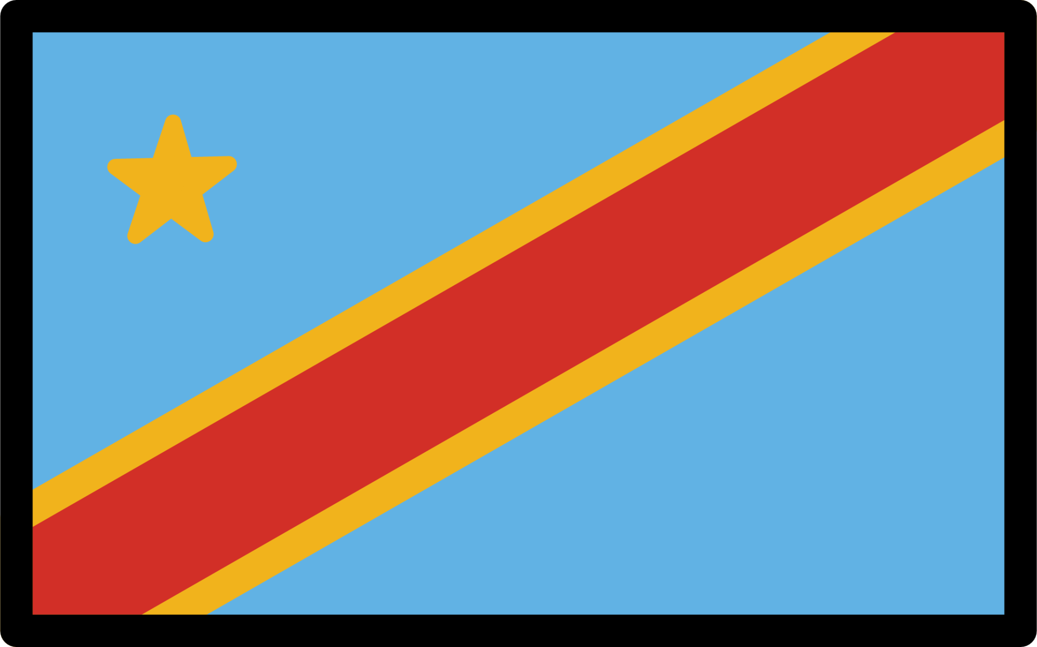 Flag congo