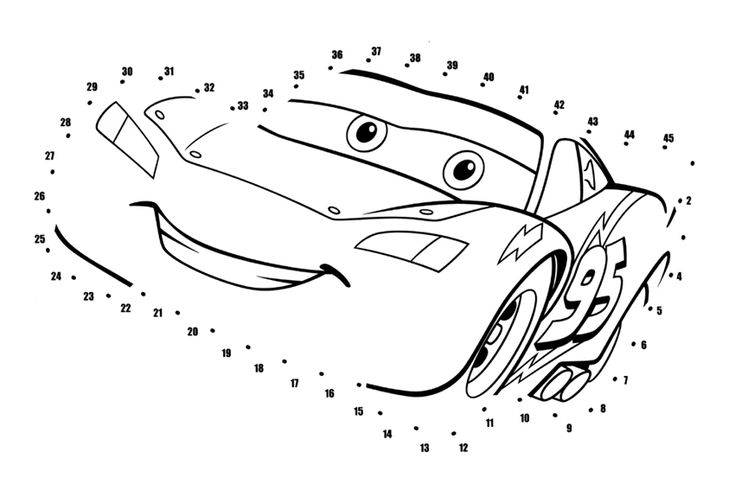 Car connect the dots coloring pages connect the dots coloring pages dot worksheets