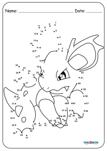 Free printable pokemon dot to dot