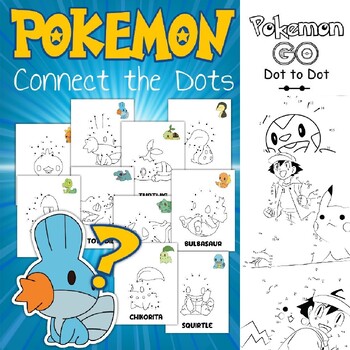 Pokemon dot to dot