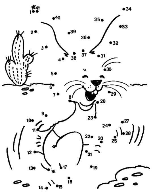 Dot to dot coloring pages