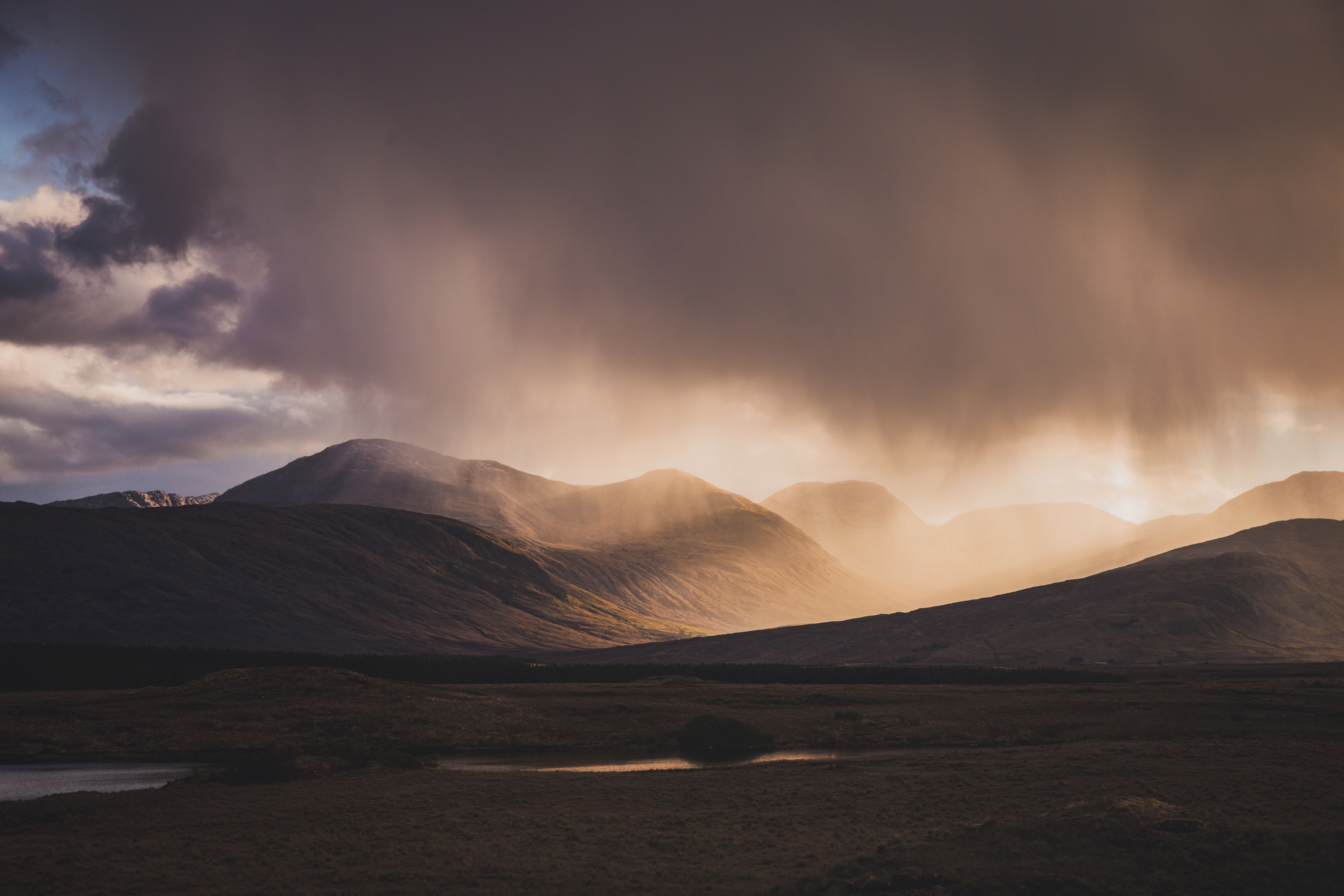 Connemara national park letterfrack ireland k wallpaper