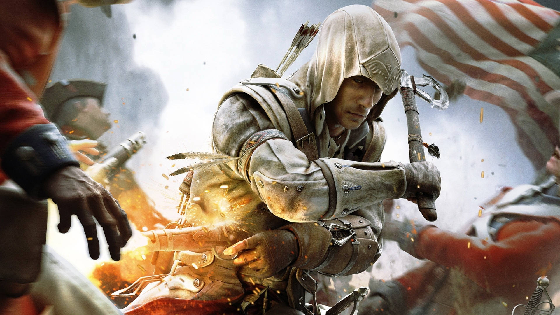 Download assassins creed black flag connor kenway wallpaper