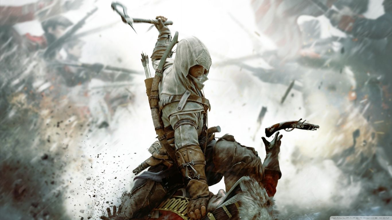 Connor kenway wallpaper assassins creed fumetti arte fantasy