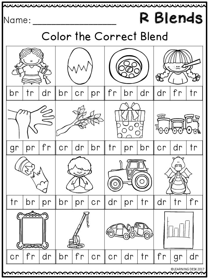 Consonant beginning r blends worksheets and google slides made by teachers