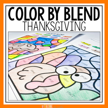 Thanksgiving coloring pages consonant blends thanksgiving activities