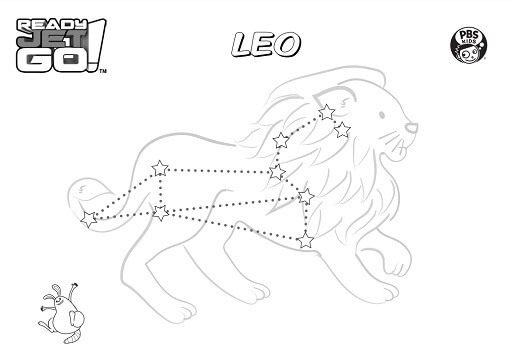 Leo constellation kids coloring pages kids for parents