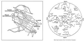 Constellations of the night sky coloring book lafontaine bruce books