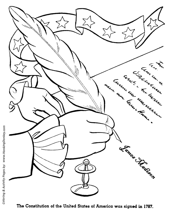 July th coloring pages