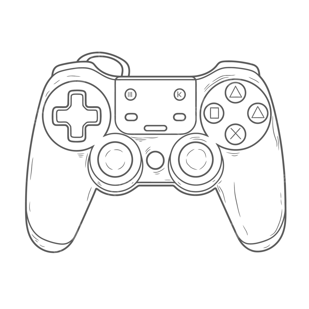 Gaming controller outline coloring pages gaming controller coloring pages online sketch drawing vector wing drawing ring drawing controller drawing png and vector with transparent background for free download