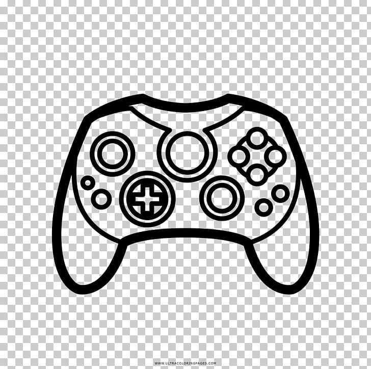 Coloring book game controllers xbox accessory xbox controller video game png clipart black electronics game