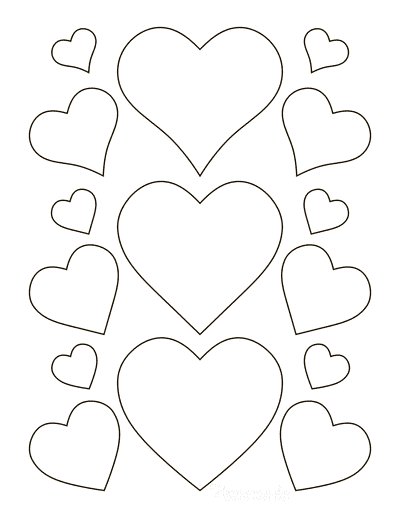 Best heart coloring pages for kids adults