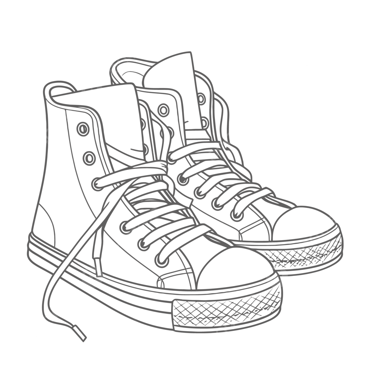 Sneaker outline png transparent images free download vector files