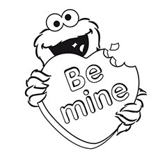 Top free printable cookie monster coloring pages online