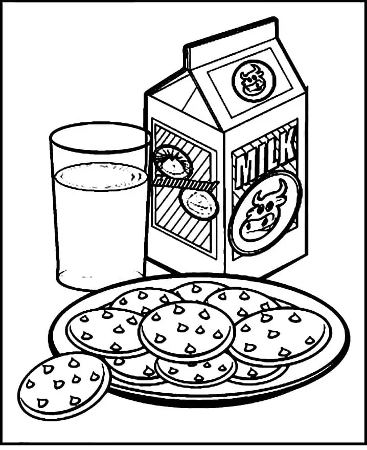 Milk and cookies fãrbung seite