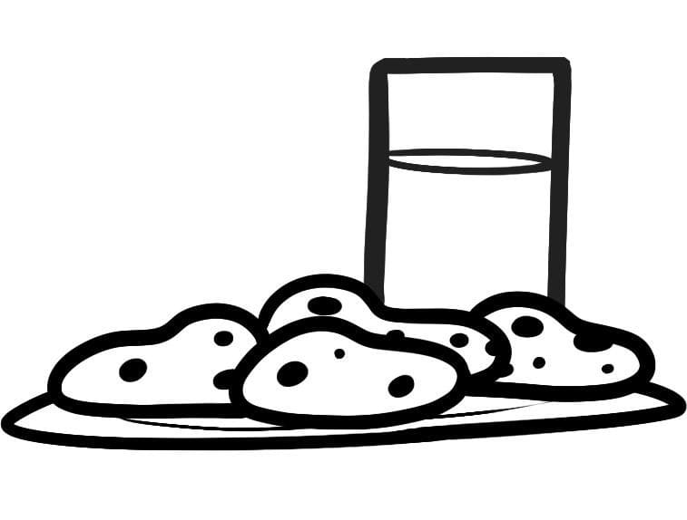 Milk coloring pages