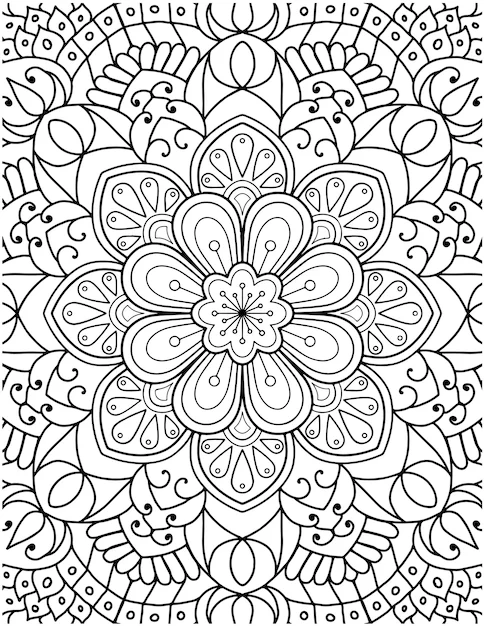 Cool adult coloring pages