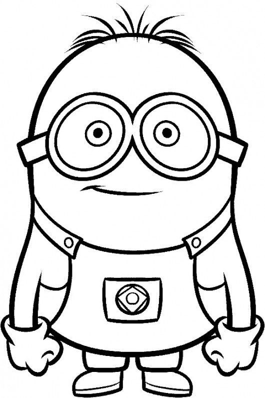 Pin on minions coloring pages