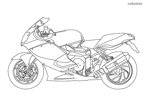 Motorcycles coloring pages free printable motorcycle coloring sheets