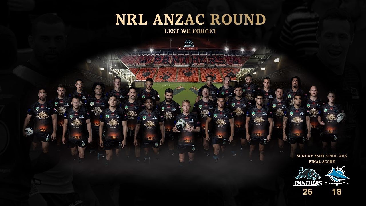 Nrl anzac round screen savers wallpaper official website of the penrith panthers