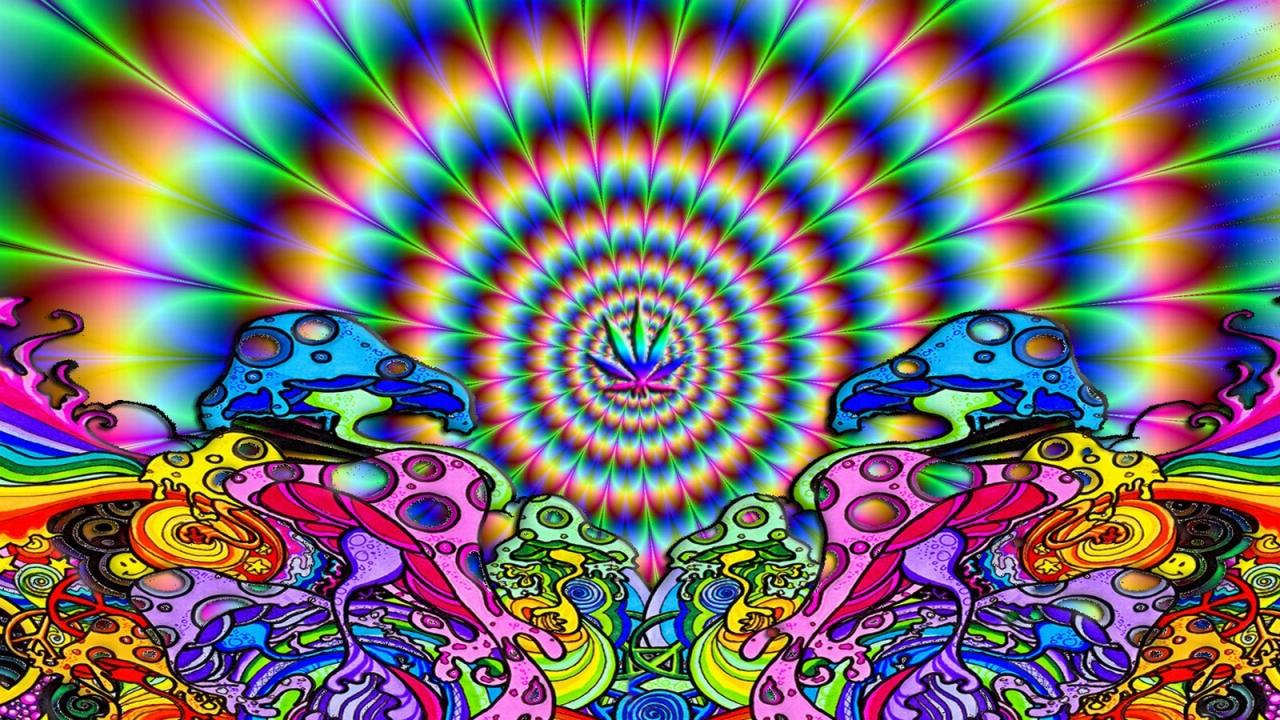 Psychedelic mushroom wallpapers