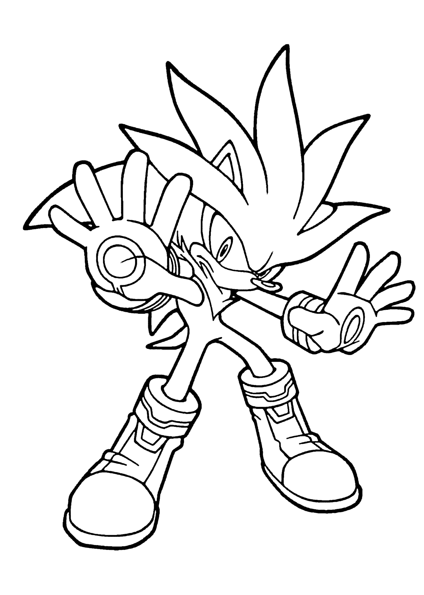 Cool sonic coloring pages for kids printable free cartoon coloring pages hedgehog colors cool coloring pages