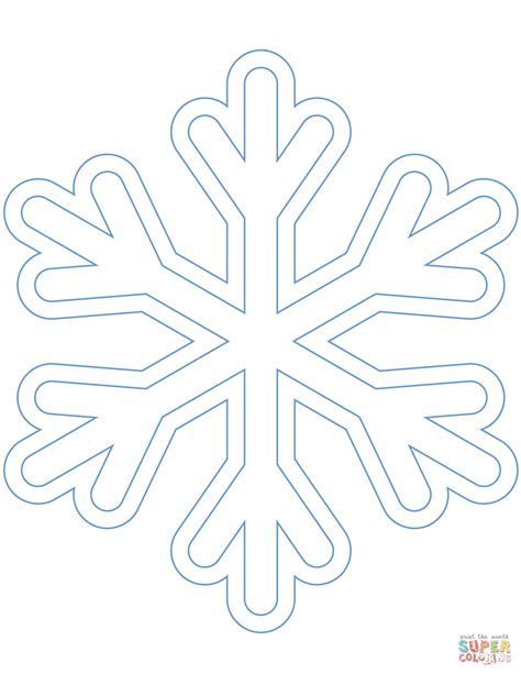 Dibujo de copo de nieve para colorear e snowflake coloring pages snowflakes coloring pages