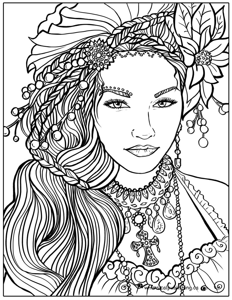 Free colouring pages â whimsil publishing illustration