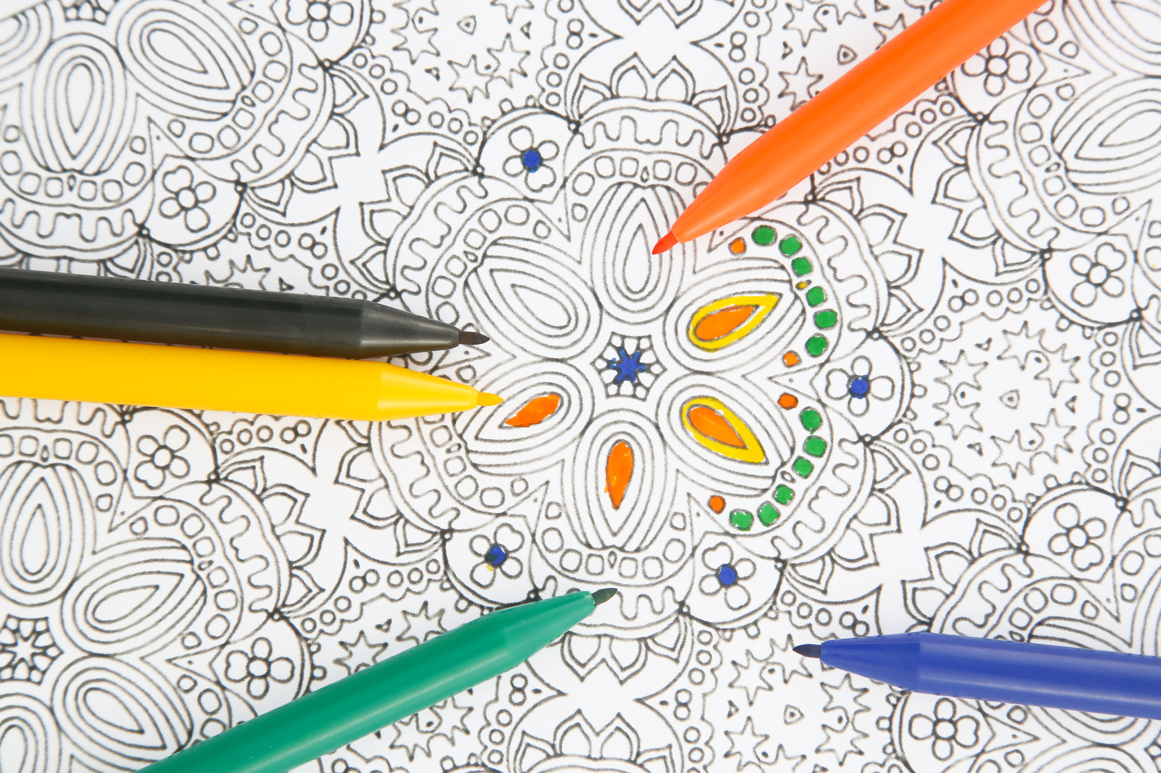 Copyright law and adult coloring books