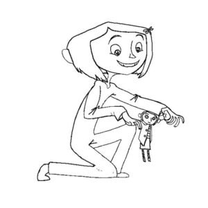 Coraline coloring pages printable for free download