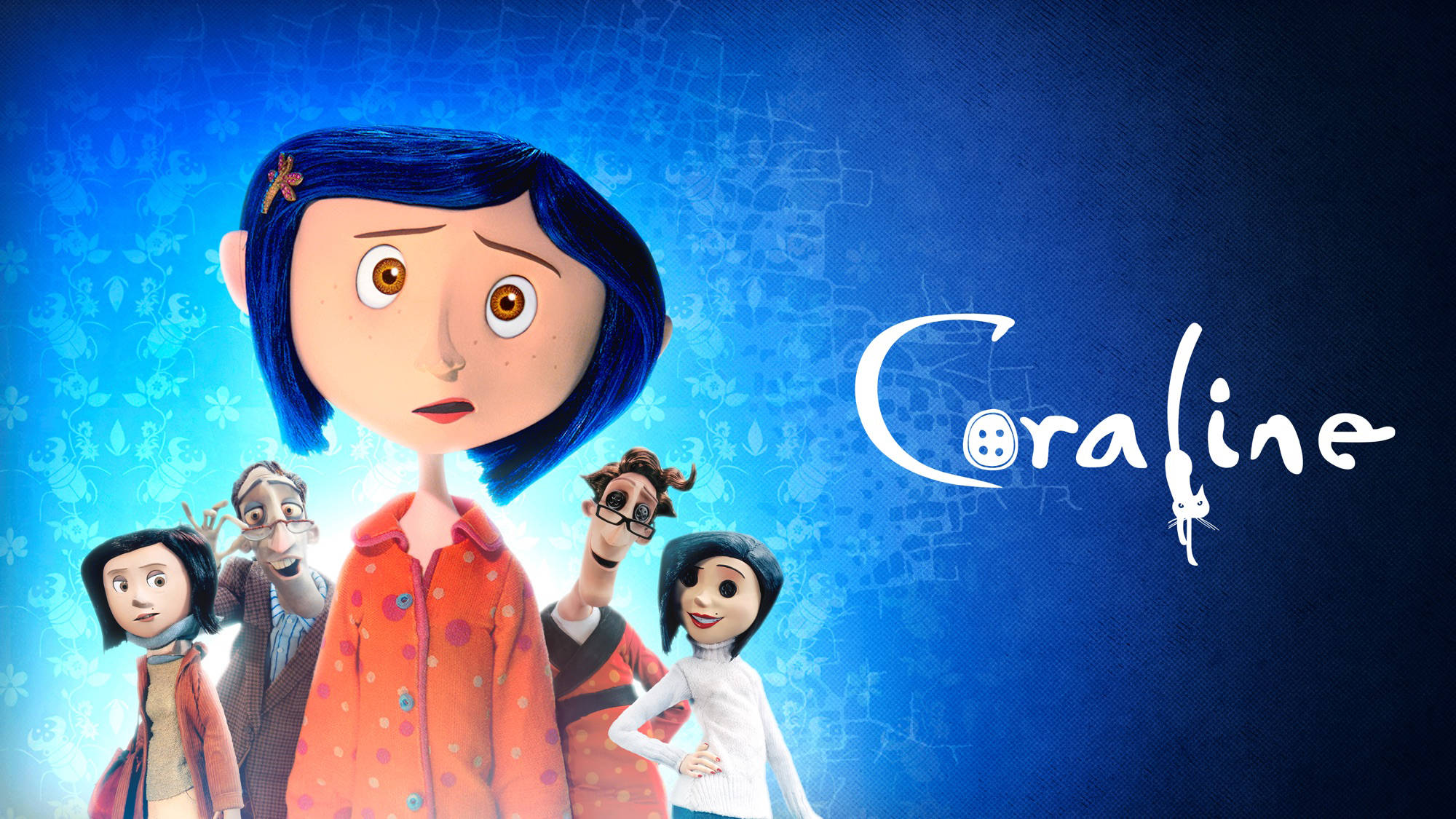 Download coraline movie poster wallpaper