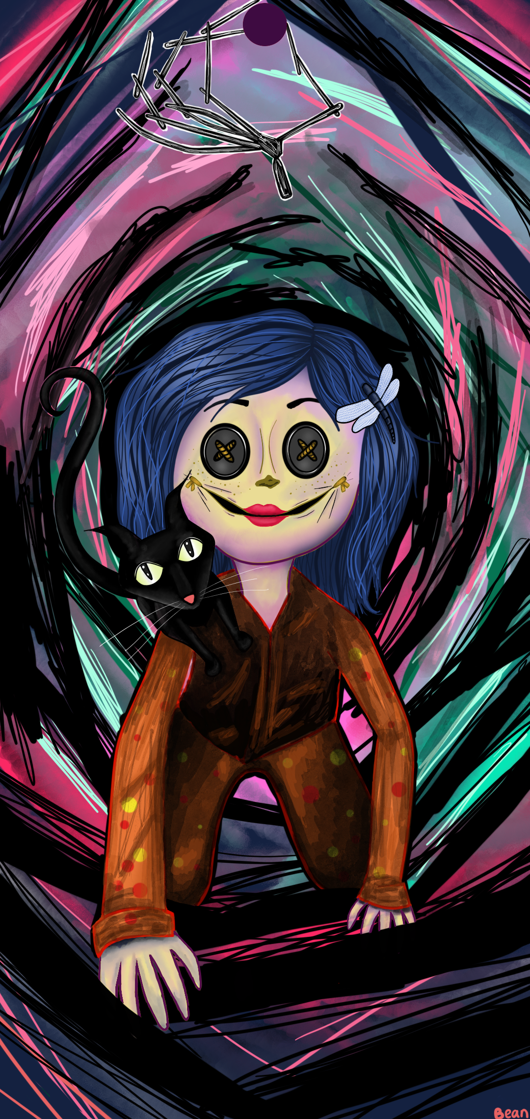 Coraline wallpaper note by lemonscribblez on