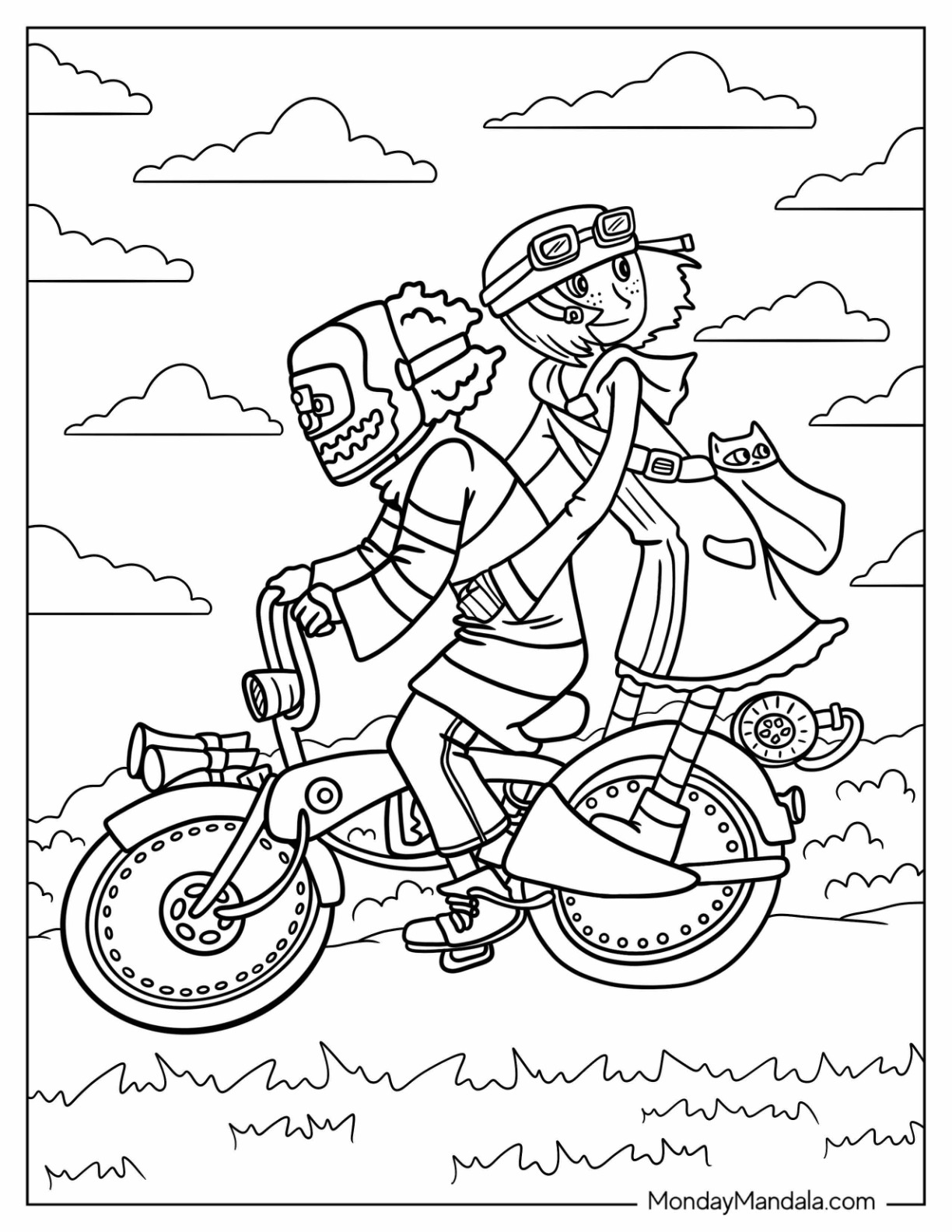 Coraline coloring pages free pdf printables