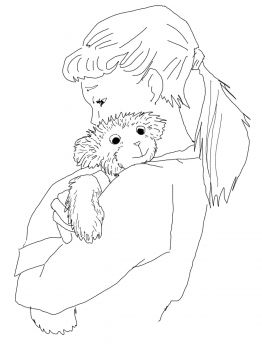 Lisa hugging corduroy coloring page super coloring corduroy activities coloring pages bear coloring pages