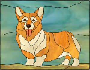 Corgi dog best stained glass patterns