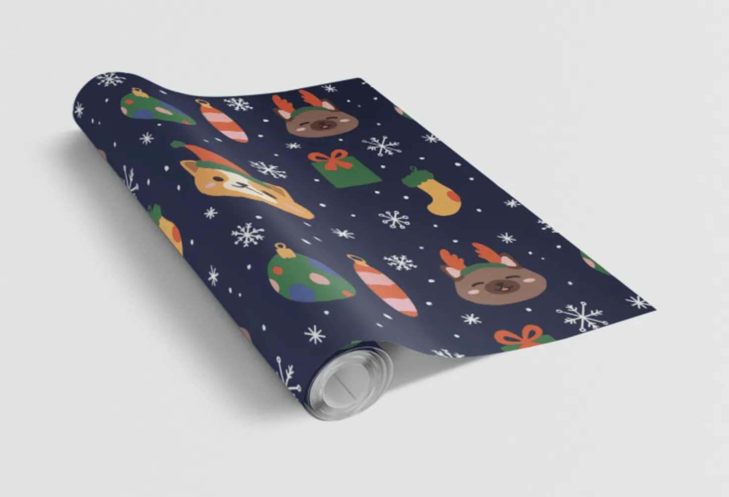 Corgi christmas x cheru wrapping paper three corgis official shop blog