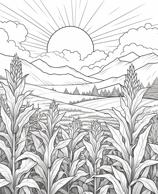 Page farmers market coloring images