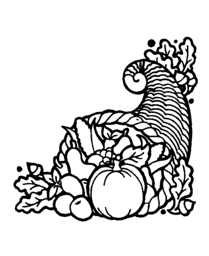 Thanksgiving day coloring page sheets