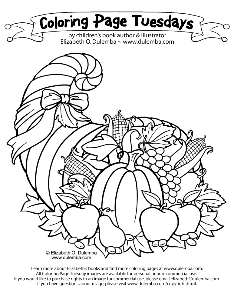 Coloring page tuesday