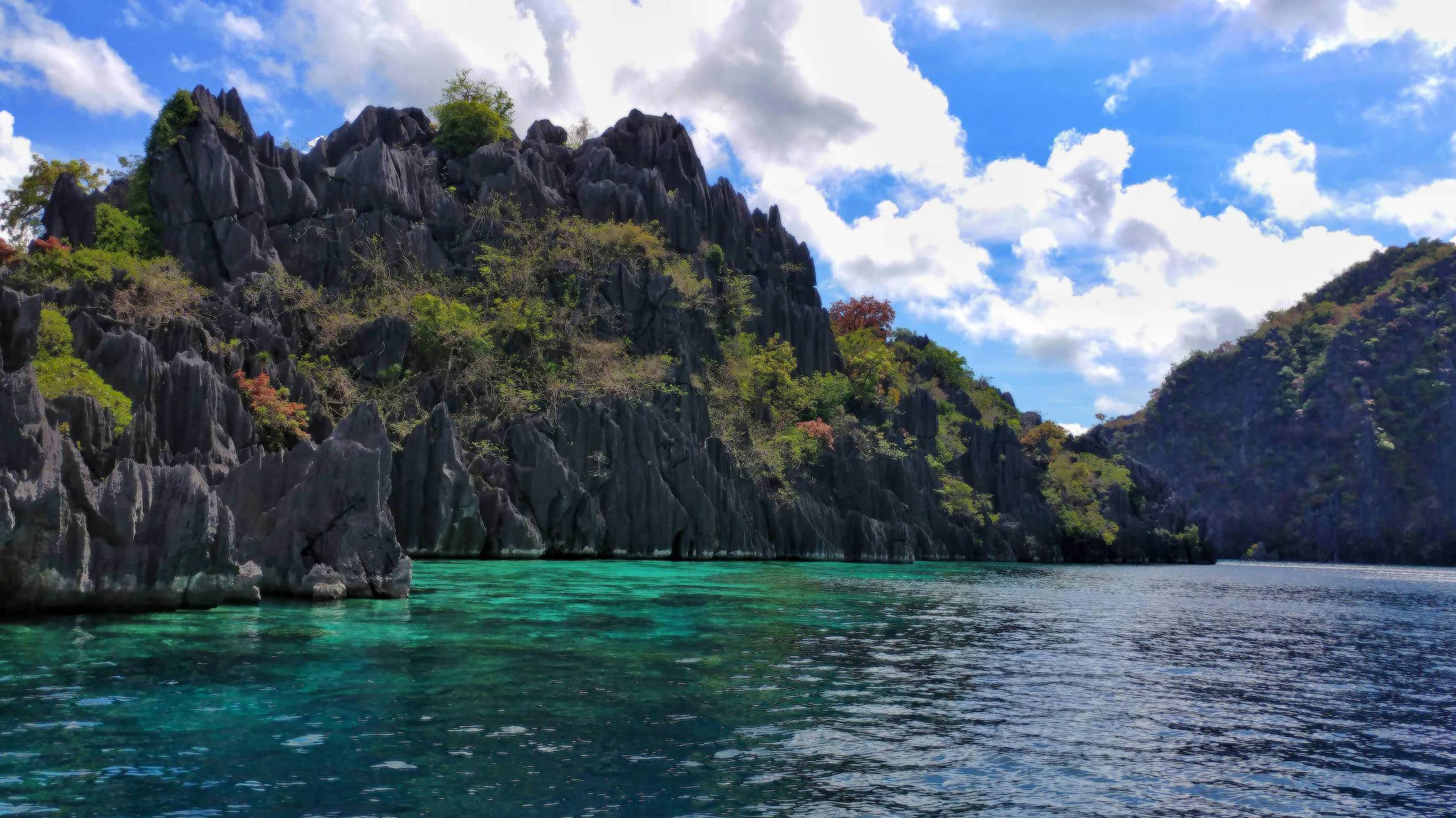 Twin lagoon coron palawan hd wallpaper