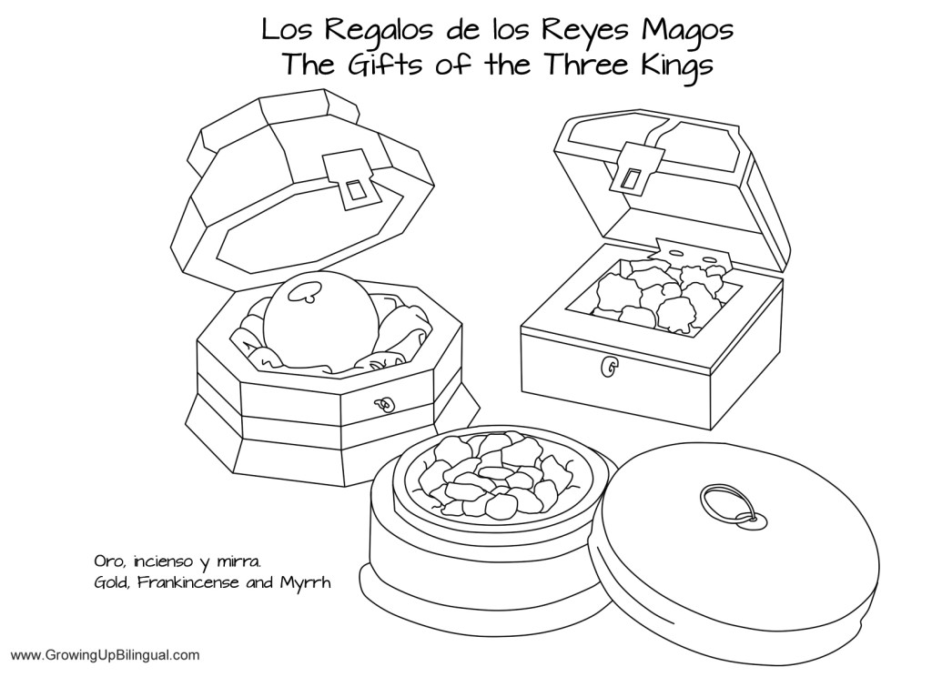 Dãa de reyes free coloring pages