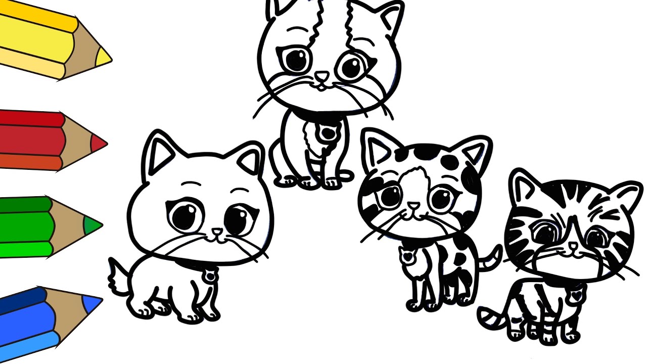 New superkittiesð drawing and coloring superkitties disney junior bitsy ginny sparks and buddyð