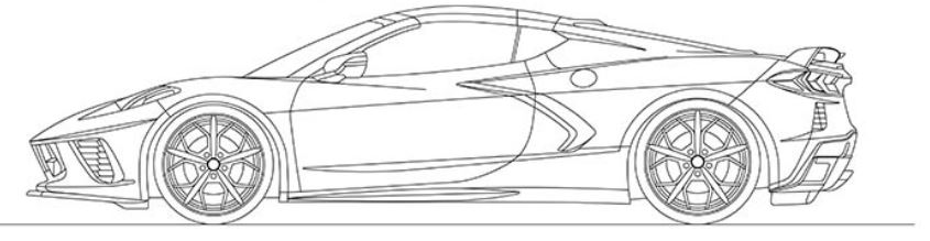 Chevrolet corvette coloring for coronavirus lockdown gm authority