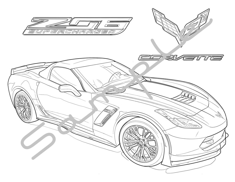 Corvette z supercharged convertible download now